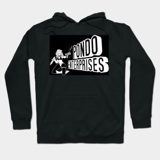 Pondo Enterprises Logo (B&W) Hoodie